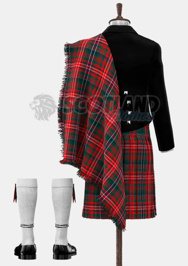 Wilson Clan Tartan Prince Charlie Outfit