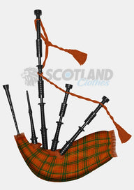 Wolfe Tartan Bagpipe