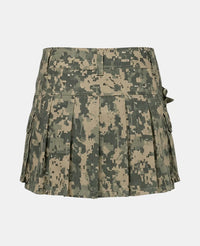 Women Cheviot Tactical Utility Kilt Back