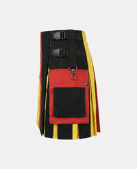 Women German Flag Patriot Utility Kilt Left Side