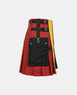 Women German Flag Utility Kilt Right Side