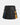 Women Leather Rainbow Kilt With Ring Straps Front