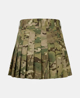 Women Premium Cargo Tactical Utility Kilt Back