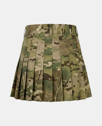 Women Premium Cargo Tactical Utility Kilt Back