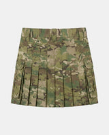 Women Scottish Camo Utility Kilt Back