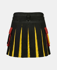 Women German Flag Patriot Utility Kilt Back