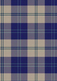  Ailsa Royal Blue Tartan Fabric