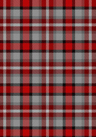 Alloway Rose Fabric Tartan 