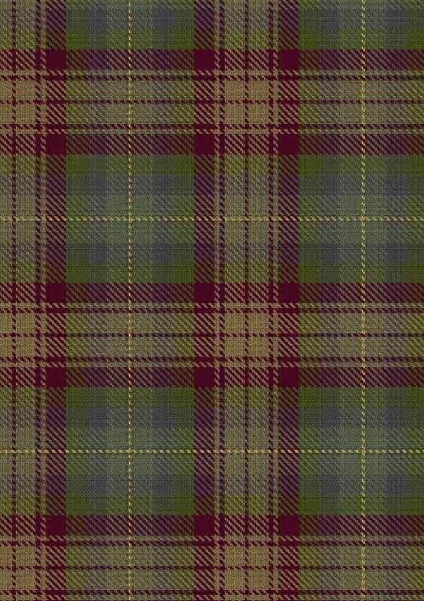  Auld Scotland Tartan Fabric