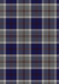  Bannockbane Silver Tartan Fabric