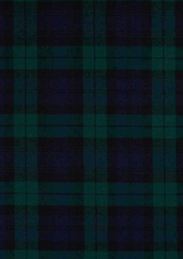 Black Watch Tartan Fabric