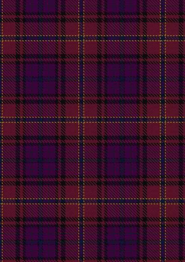 Bute Heather Autumn Tartan Fabric