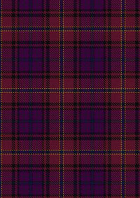 Bute Heather Autumn Tartan Fabric