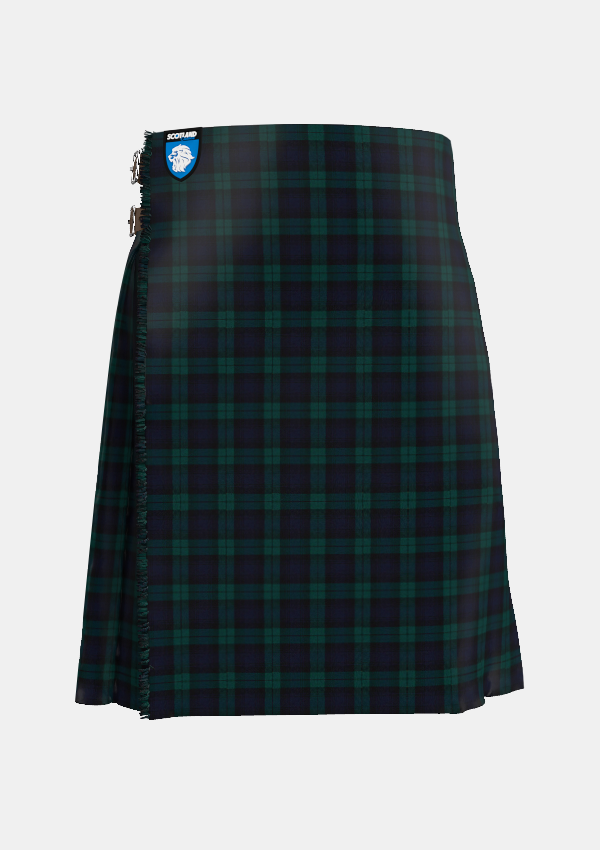 Custom Made Black Watch Tartan Kilt	