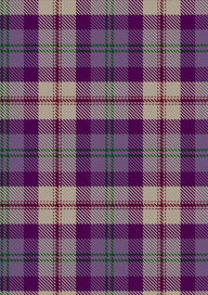  Gigha Lilac Tartan Fabric