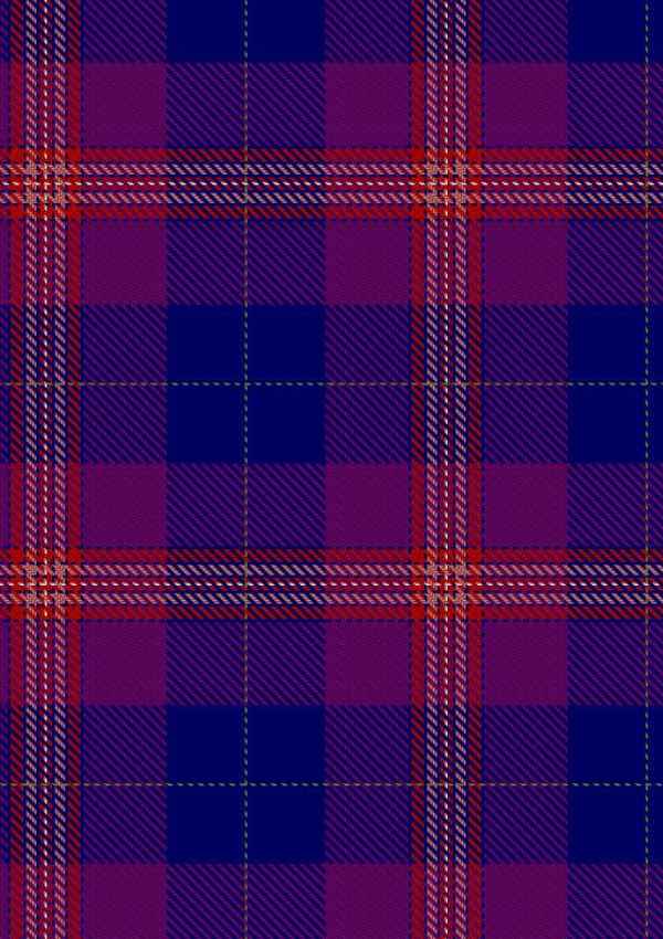 Gill Anil Tartan Fabric