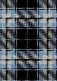  Glasgow Warriors Tartan Fabric