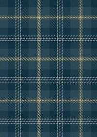 Gorman Blue Tartan Fabric