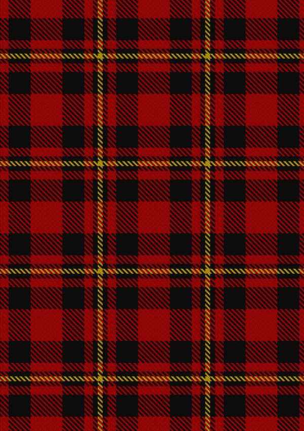  Haig Whisky Tartan Fabric