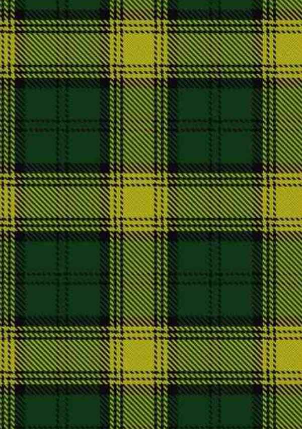 Jamaican National Tartan Fabric