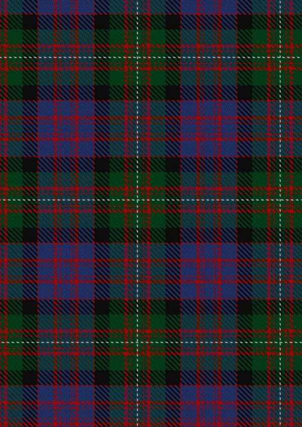  MacDonell Of Glengarry Tartan Fabric