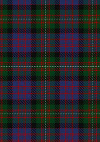  MacDonell Of Glengarry Tartan Fabric