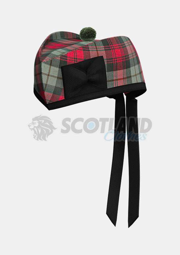 Maclachlan Weathered Tartan Glengarry Hats