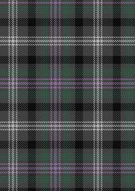  Midnight Thistle Tartan Fabric