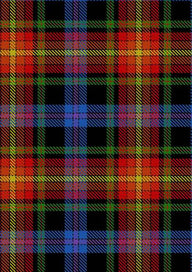 Pride Of LGBT Tartan Fabric