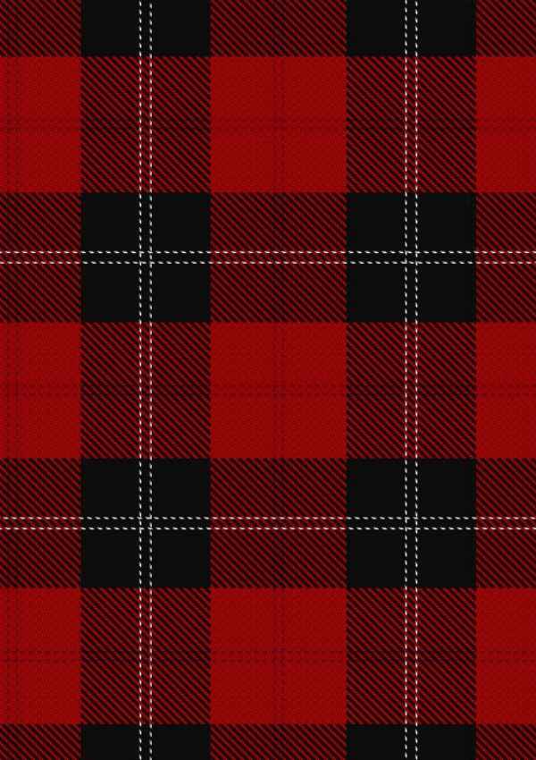  Ramsay Red Tartan Fabric