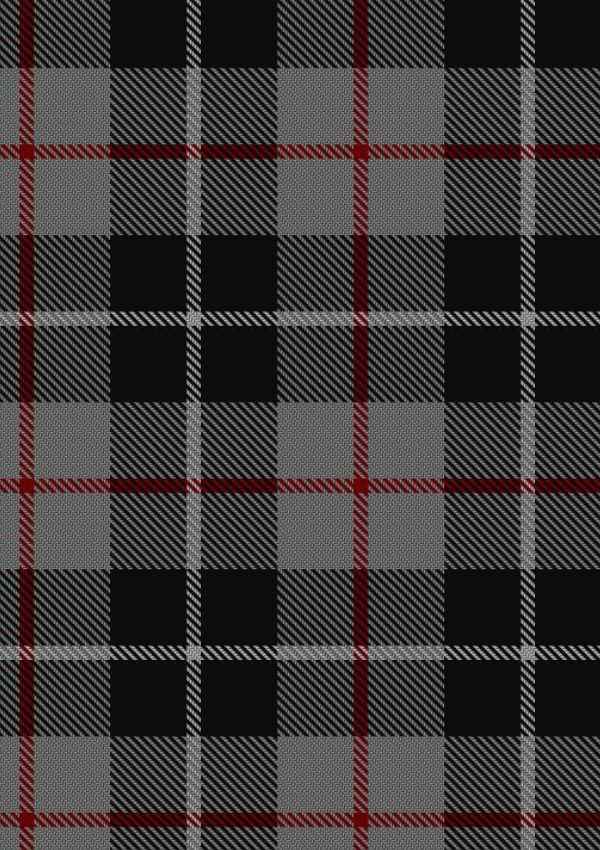  Thompson Grey Tartan Fabric