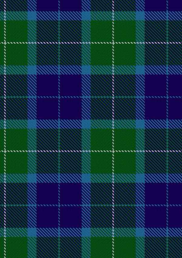  Wallace Blue Tartan Fabric